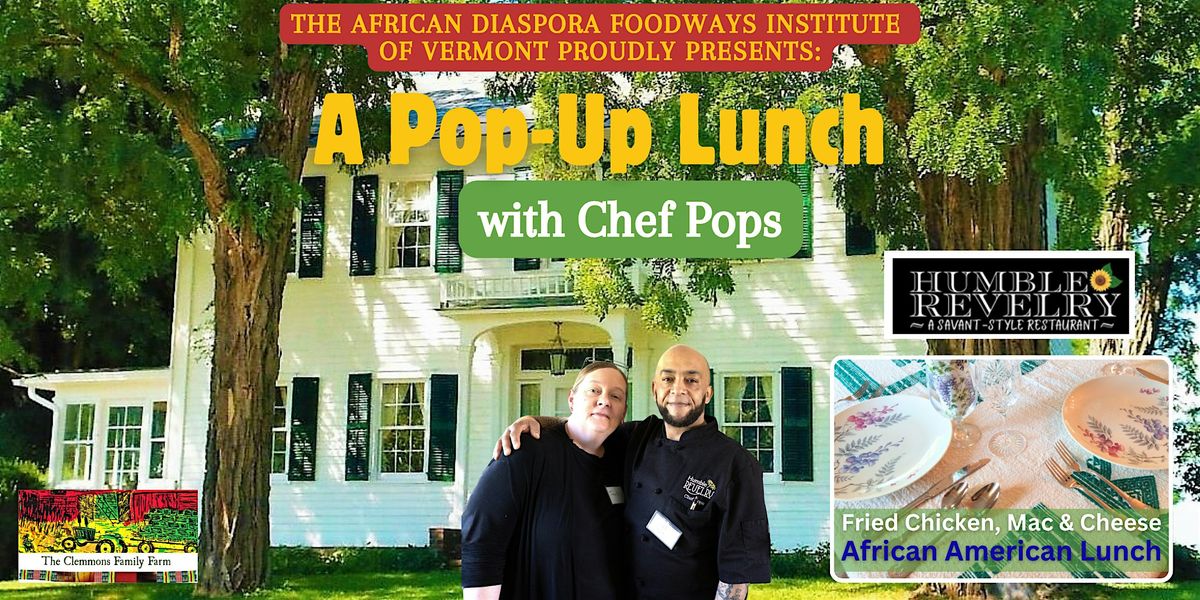 A Pop Up Lunch with Chef Pops!, 18 October | Event in Charlotte | AllEvents