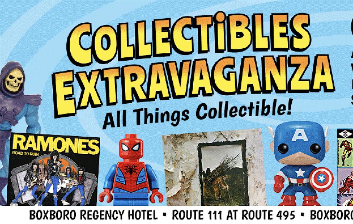 Collectibles Extravaganza Comics, Toys & Records Show & Sale OCT 4 & 5, 4 October | Event in Boxborough