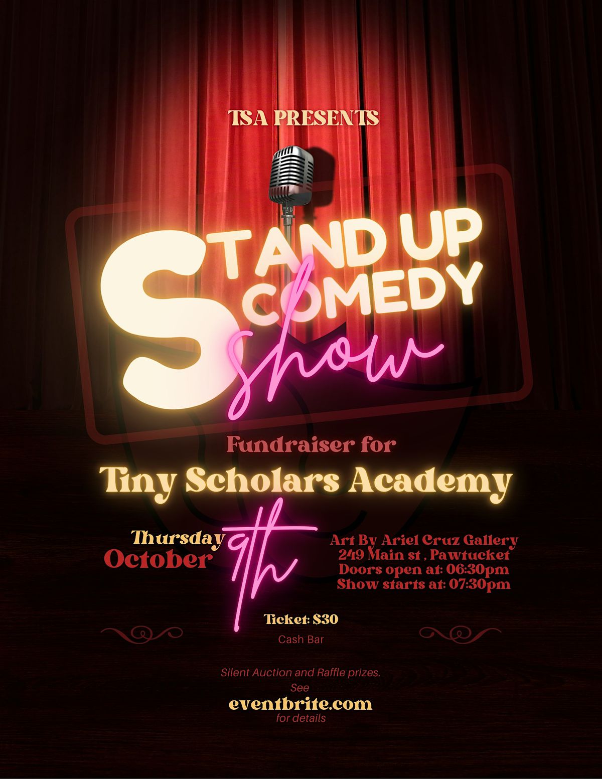 Stand Up Comedy Show Fundraiser, 9 October | Event in Pawtucket | AllEvents