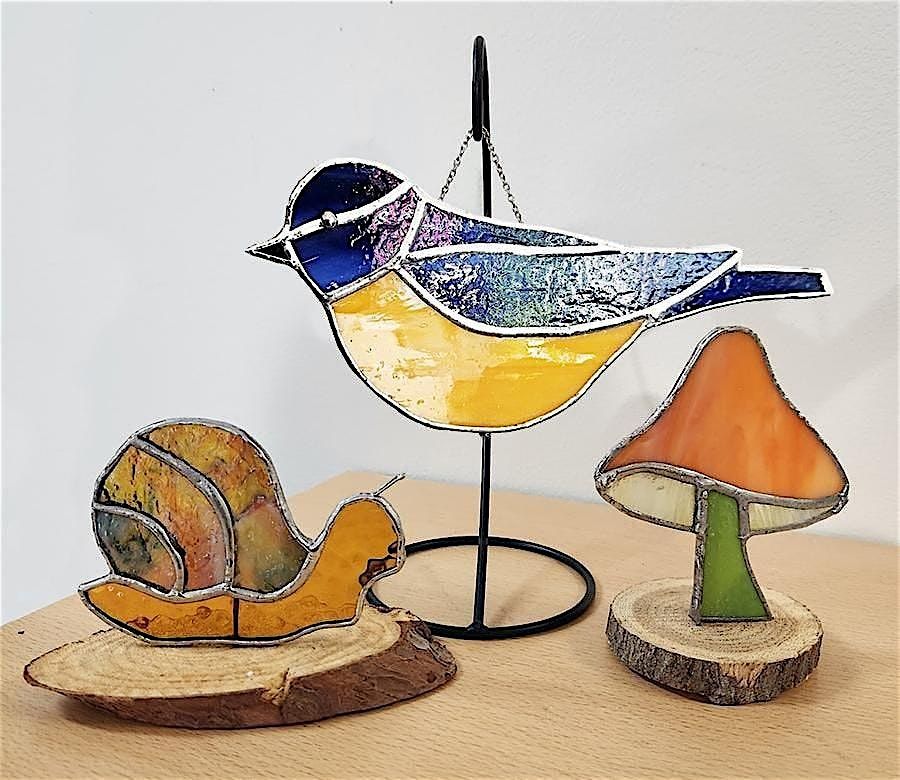 Intro to Stained Glass: Birds, Snails & Mushrooms!, 3 August | Event in Kingsport | AllEvents
