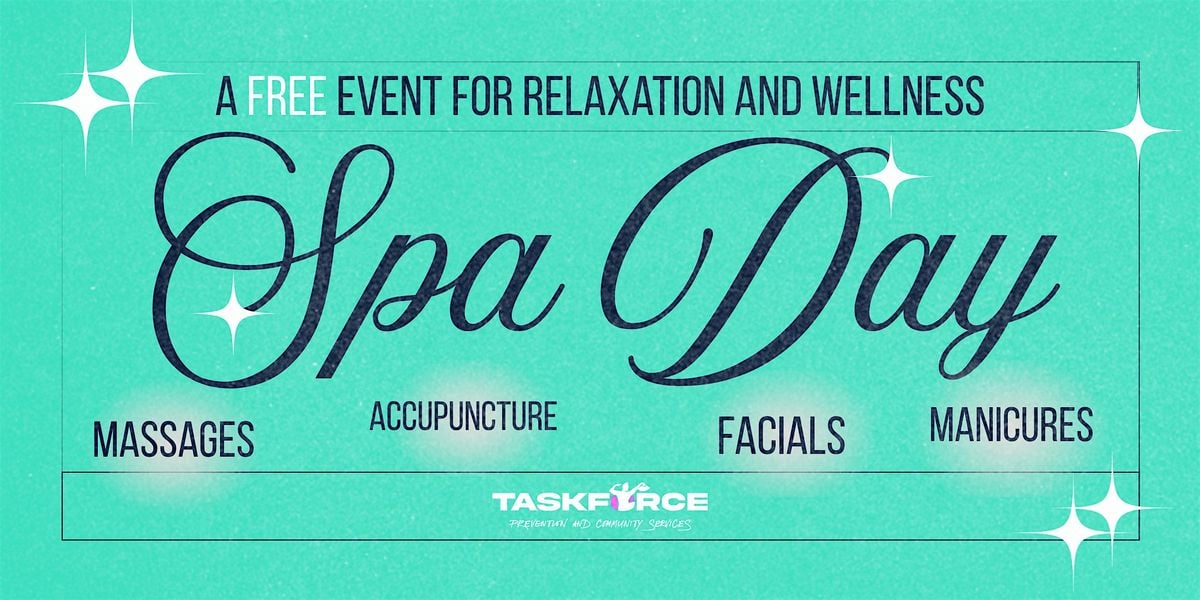 Spa Day at TaskForce Prevention and Community Services, 19 September | Event in Chicago | AllEvents