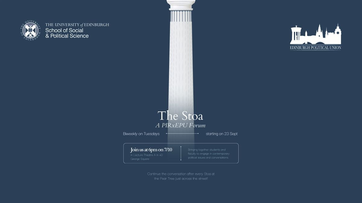 The Stoa: Prof. James Mitchell and Mr Henry McLeish, fmr. First Minister, 7 October | Event in Edinburgh | AllEvents