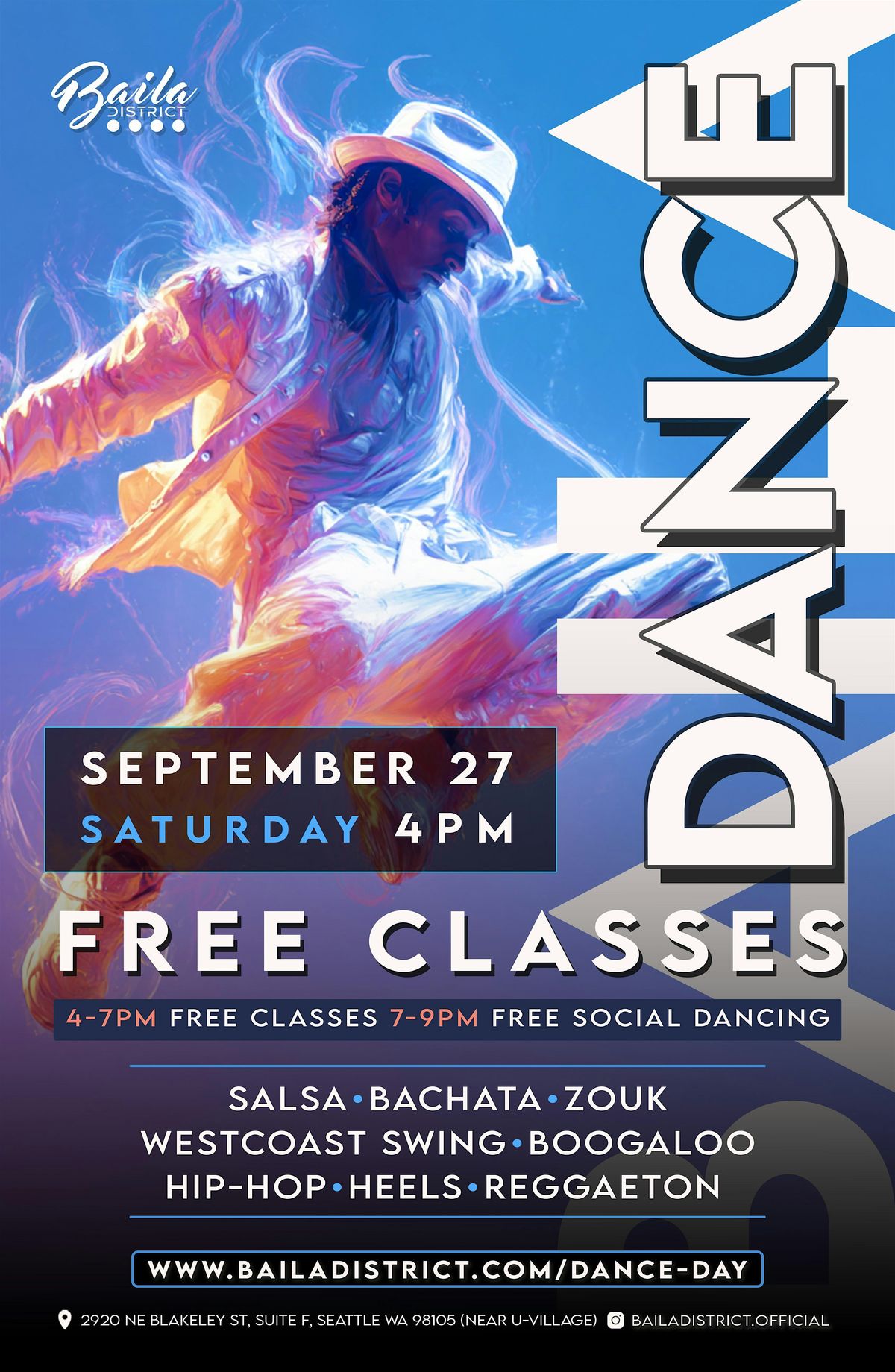 Free Dance Classes (Dance Day - Open House) | Event in Seattle | AllEvents