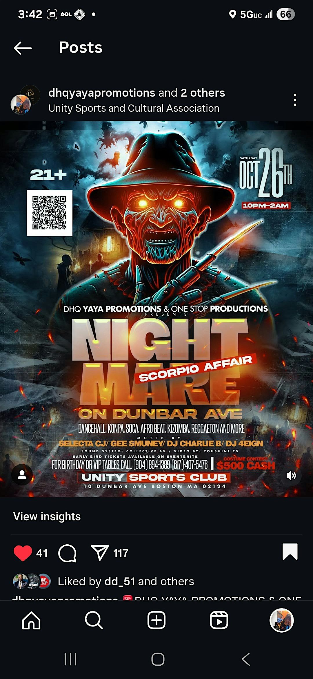 NIGHMARE ON DUNBAR AVE PART 2, 25 October | Event in Boston | AllEvents