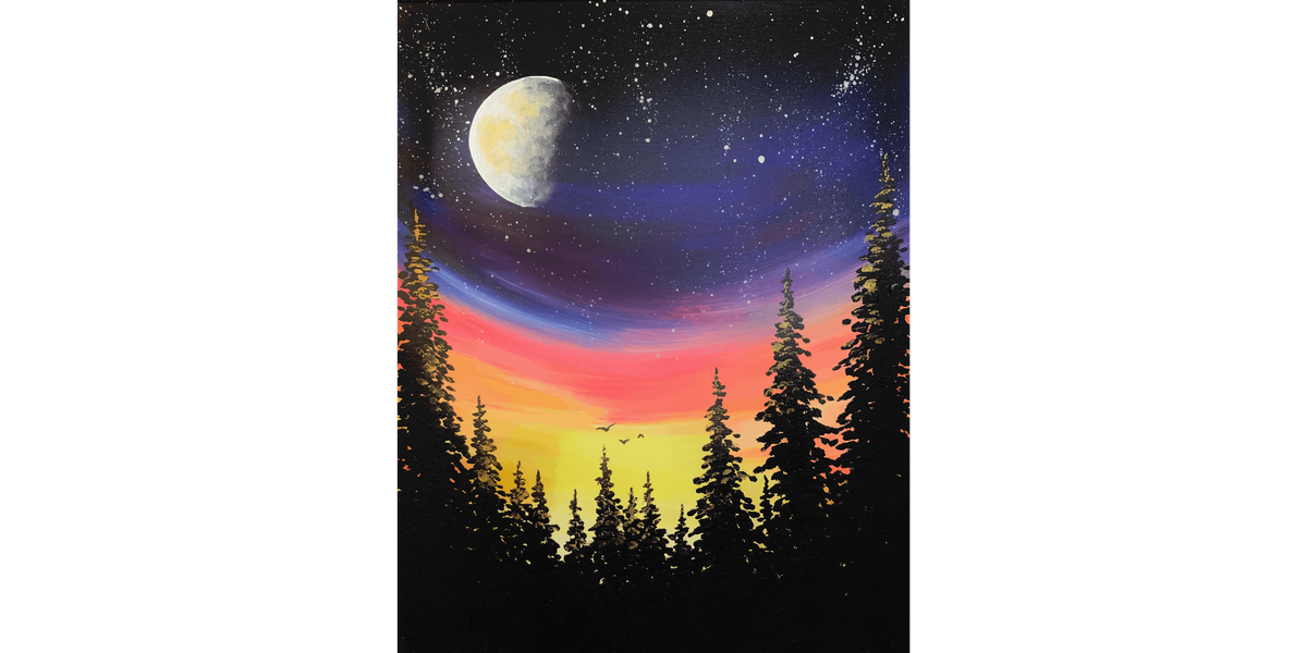 Twilight in the Forest - Paint and Sip in Sacramento | Classpop!™, 23 August | Event in Elk Grove | AllEvents