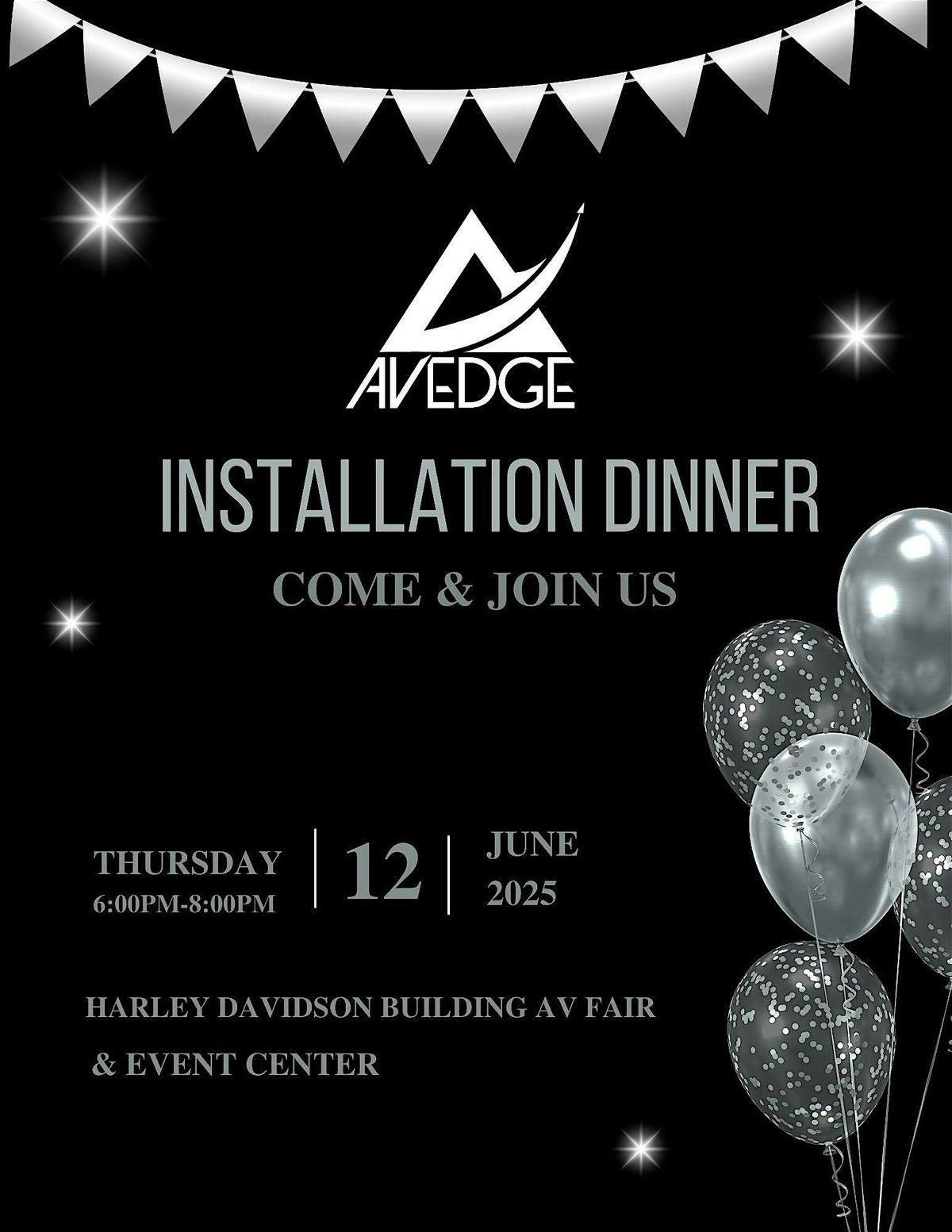 2025 AV EDGE Installation Dinner, 12 June | Event in Lancaster | AllEvents