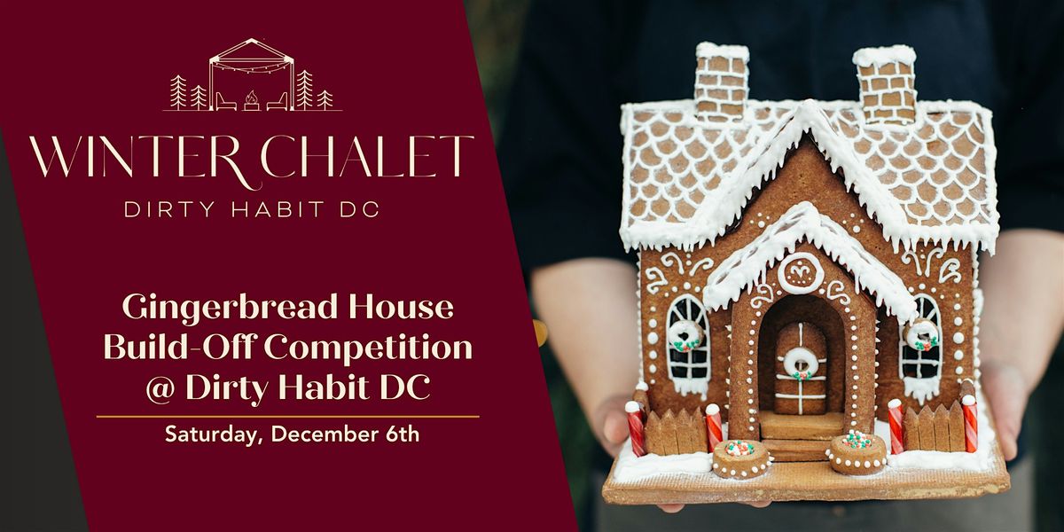 Gingerbread House Build Off + Happy Hour, 6 December | Event in Washington | AllEvents