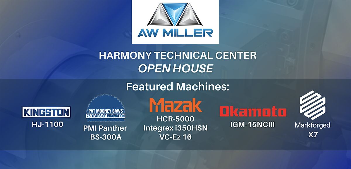 AW Miller Harmony Technical Center Open House, 21 May | Event in Harmony | AllEvents