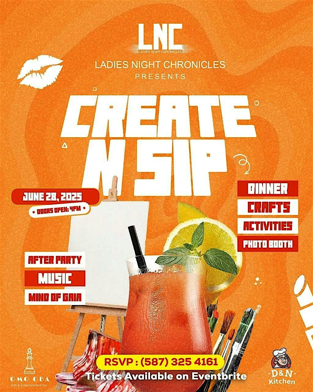 CREATE N SIP, 28 June | Event in Lethbridge | AllEvents