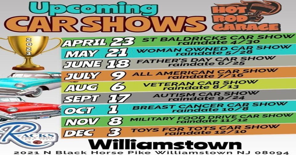 HotRod Garage Military Food Drive Supporting Military Group of New