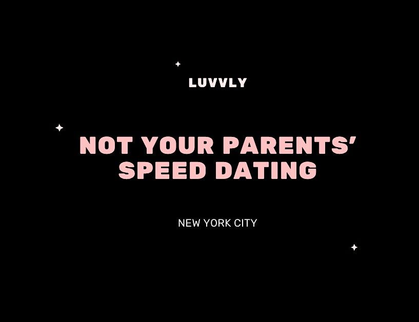 Luvvly Speed Dating ◈ Guided First Dates ◈ Ages 32-42 ◈ New York City, 18 June | Event in New York | AllEvents