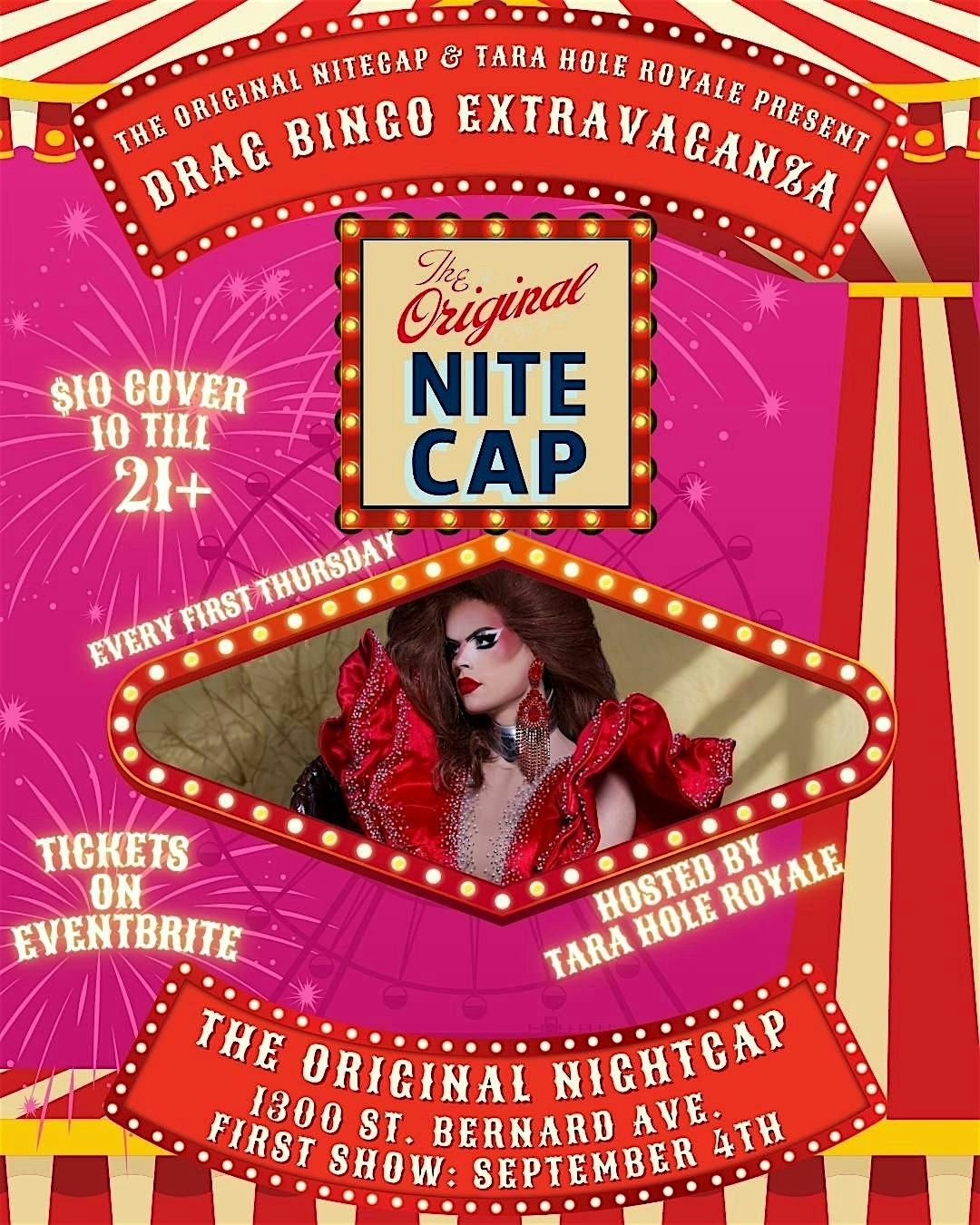 Drag Bingo Extravaganza at The Original Nitecap, 4 September | Event in New Orleans | AllEvents