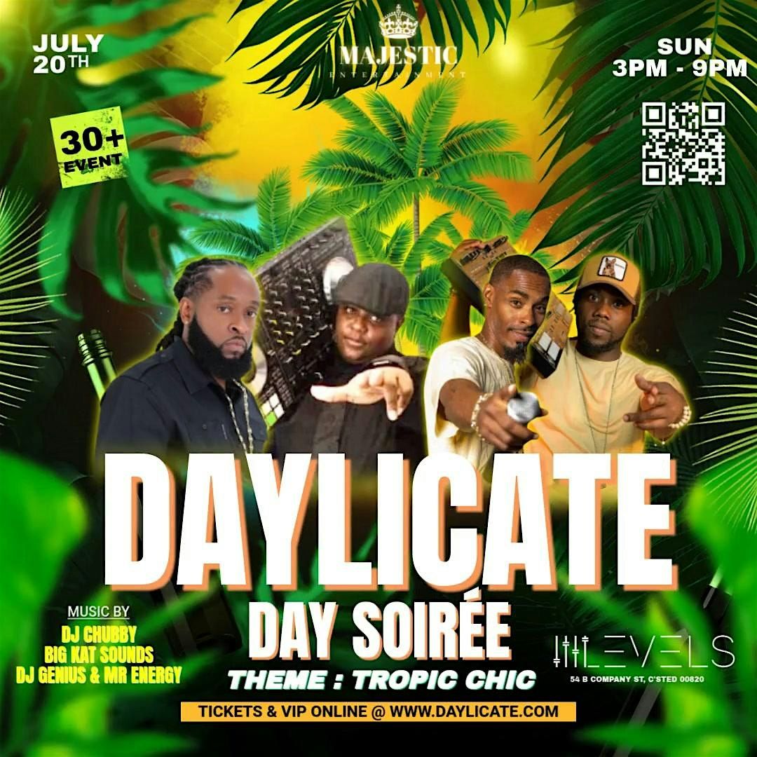 DAYLICATE 30+ Day Soirée, 3 August | Event in Christiansted | AllEvents