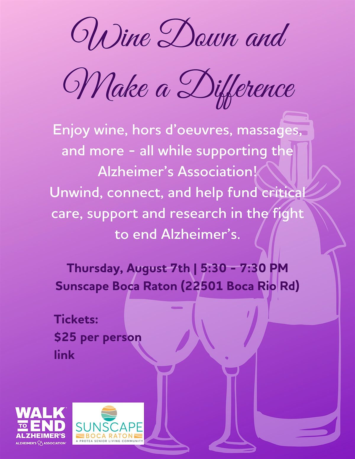 Wine Down & Relax, 7 August | Event in Boca Raton | AllEvents