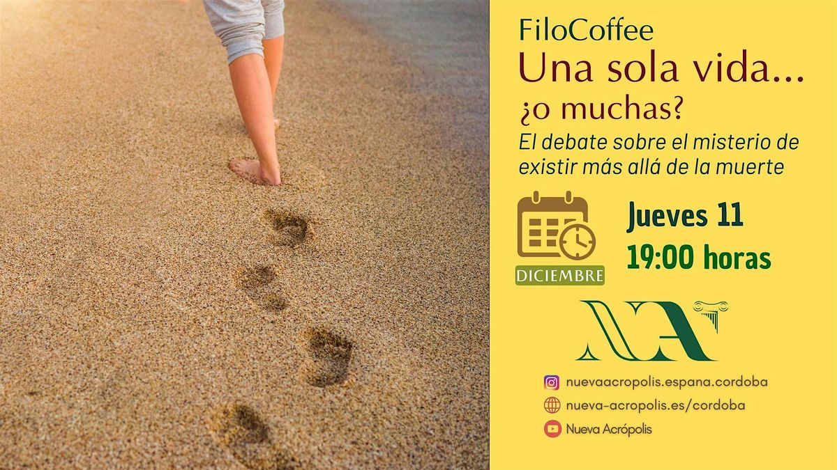 Una sola vida... ¿o muchas? El debate sobre el misterio de existir más allá, 11 December | Event in Córdoba