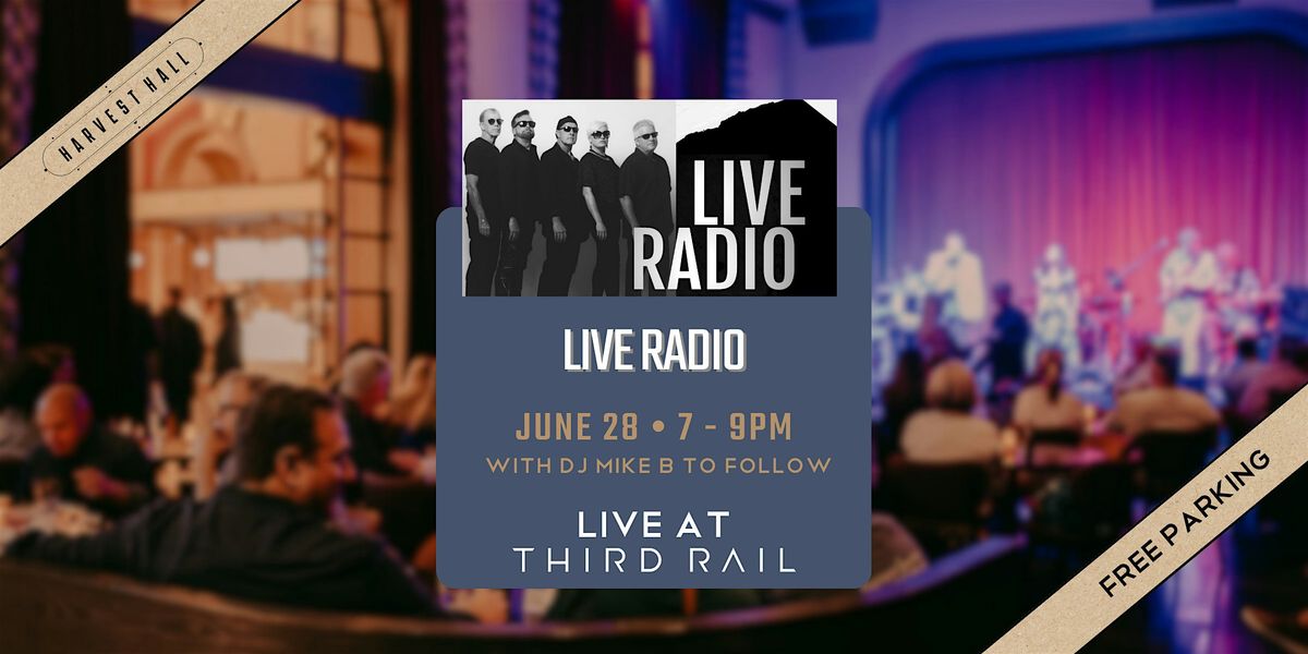Live Radio | LIVE at Third Rail, 28 June | Event in Grapevine | AllEvents