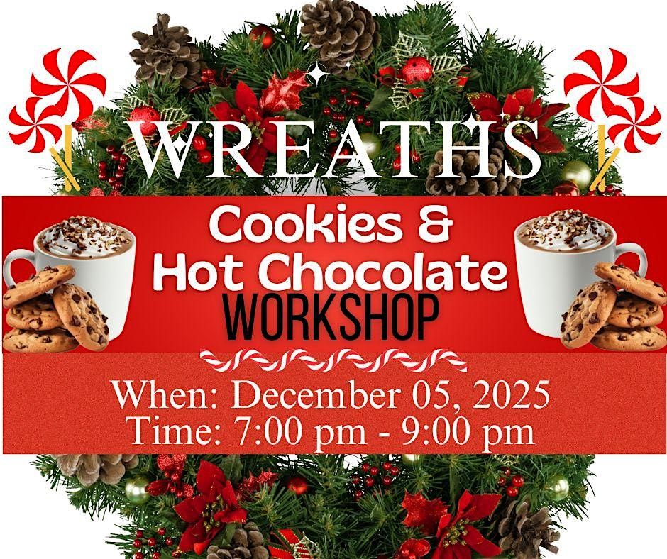 Wreaths, Cookies & Hot Chocolate Workshop, 5 December | Event in Willow Grove | AllEvents