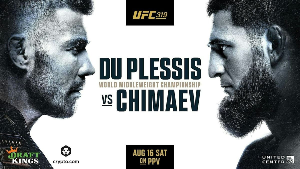 UFC 319: Du Plessis vs Chimaev Watch Party at Chako's Social, 16 August | Event in Fullerton | AllEvents