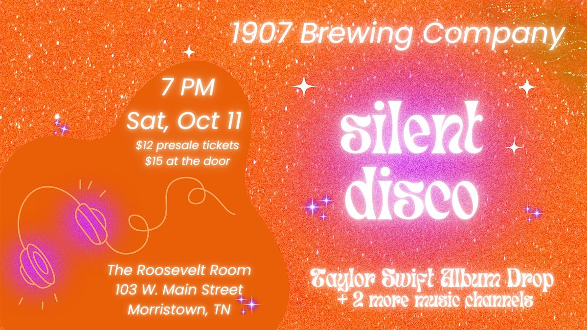 1907 Brewing Company Silent Disco, 11 October | Event in Morristown | AllEvents
