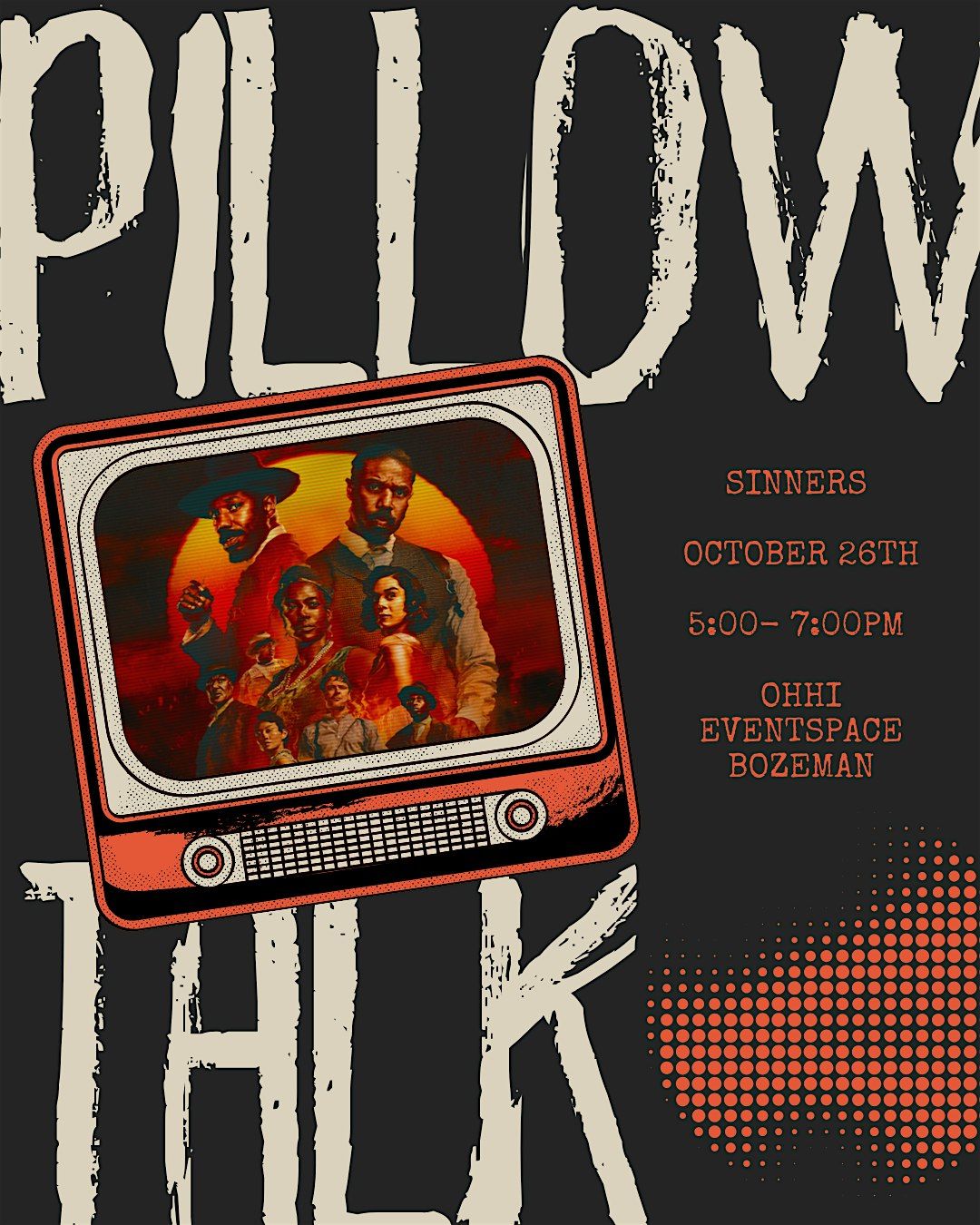 Pillow Talk, 26 October | Event in Bozeman | AllEvents