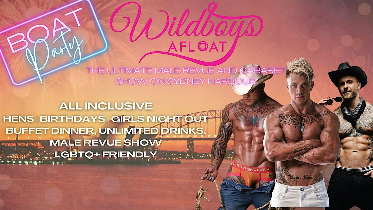 Wildboys Afloat | Sydney Harbour Male Revue & Cabaret Cruise, 6 September | Event in Sydney | AllEvents