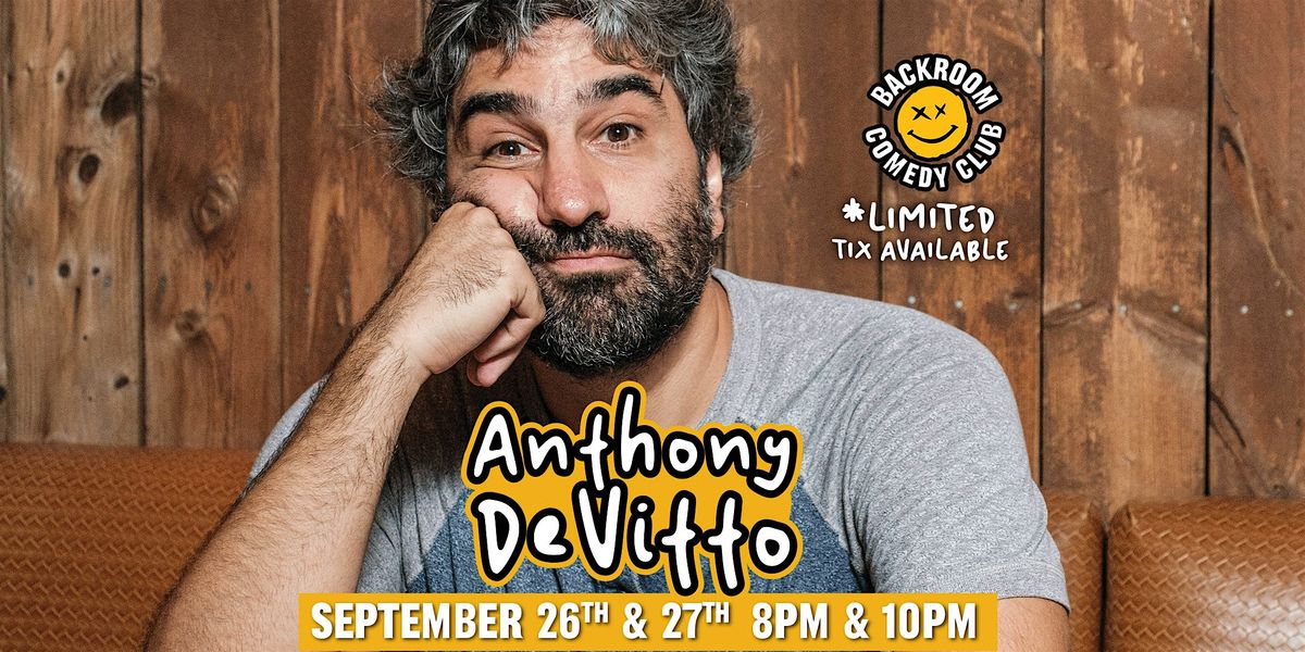 Antonio De Vitto@ Backroom Comedy Club | Limited Run!, 26 September | Event in Toronto | AllEvents