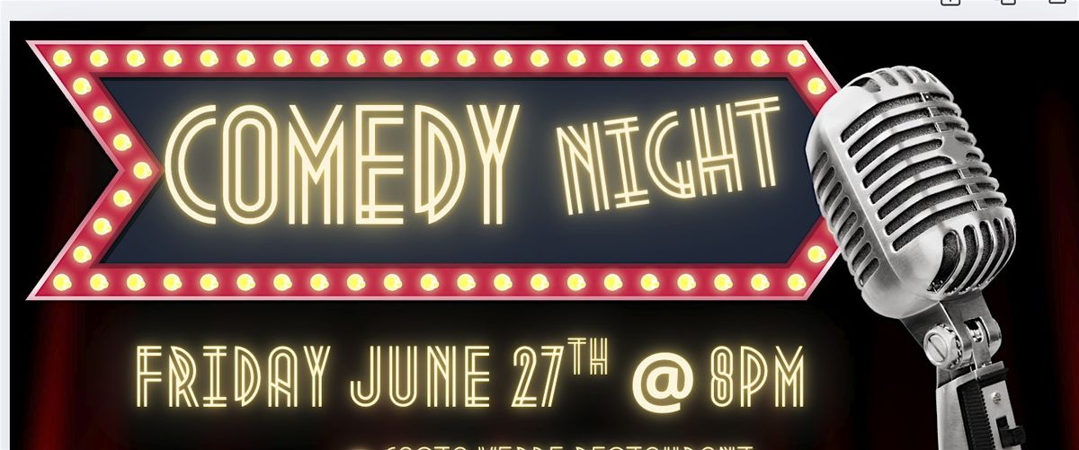Costa Verde Comedy Night Friday June 27th, 27 June | Event in South Amboy | AllEvents