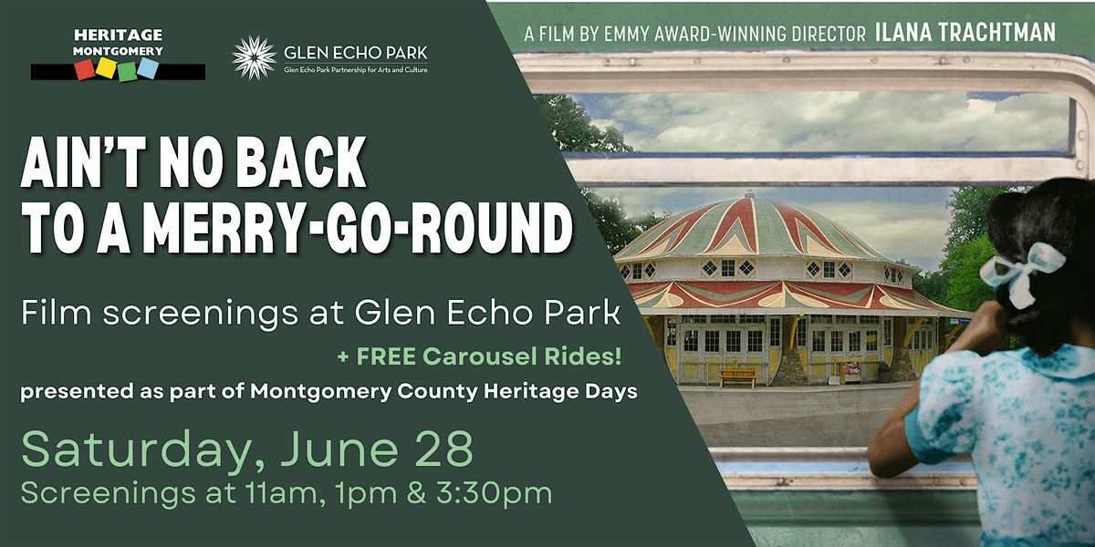 Heritage Days at Glen Echo Park | Civil Rights History Film & More, 28 June | Event in Glen Echo | AllEvents