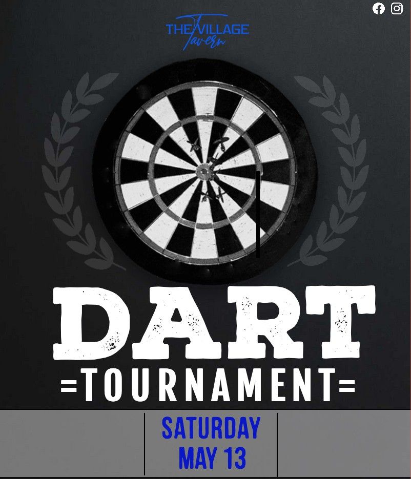 Blind Draw Dart Tournament, The Village Tavern, Marcellus, May 13 2023