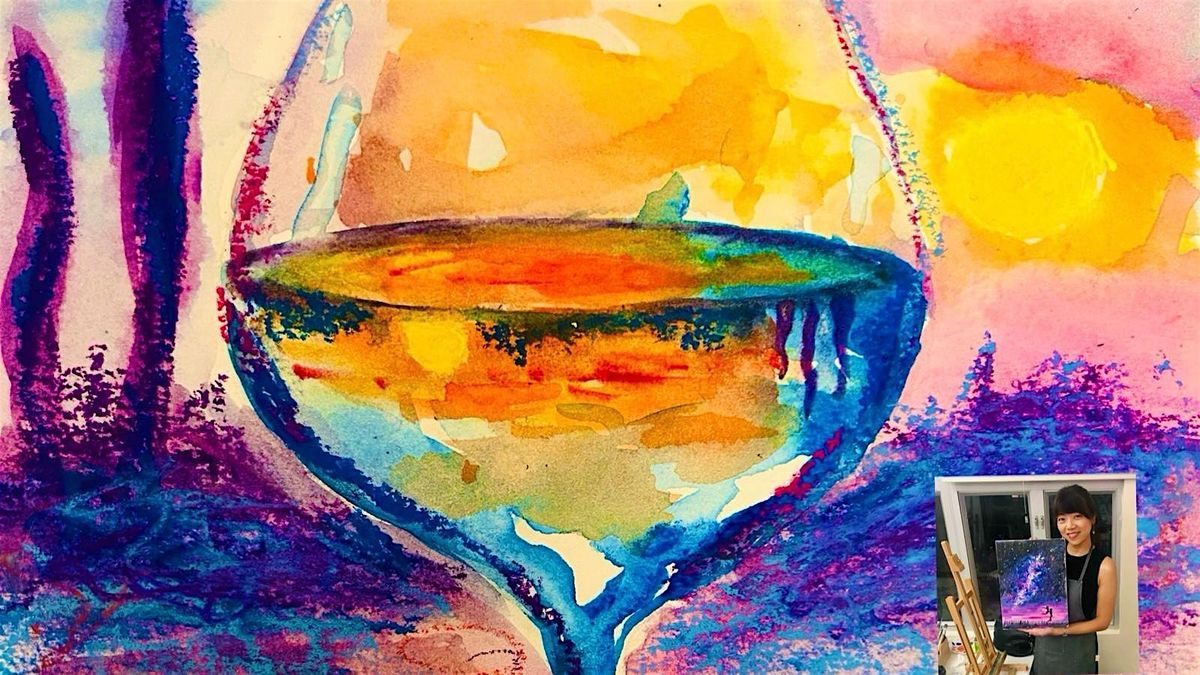 Wine n Art Jam Experience - "Make your own Magic" by Magnify Moments, 28 June | Event in Singapore