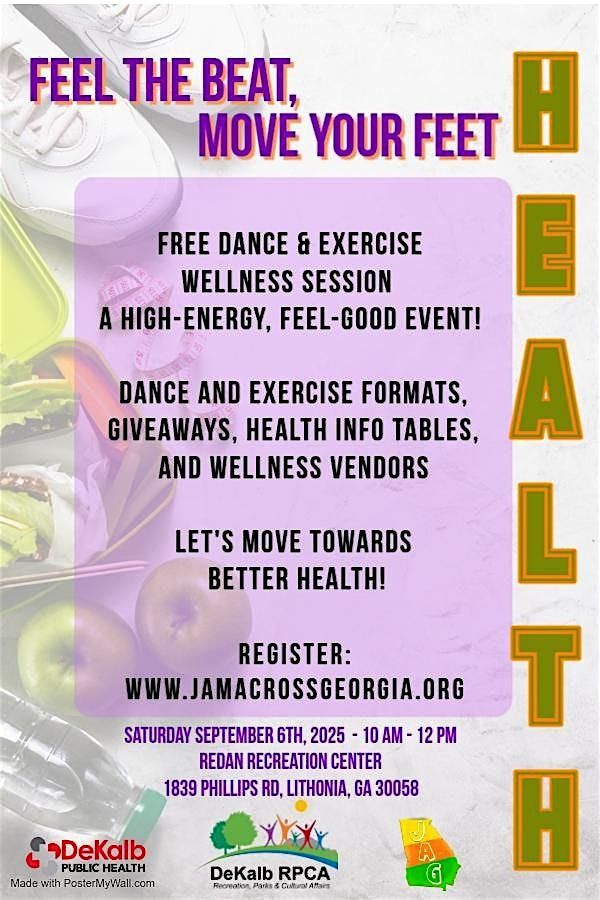 Feel The Beat, Move Your Feet, 6 September | Event in Lithonia | AllEvents