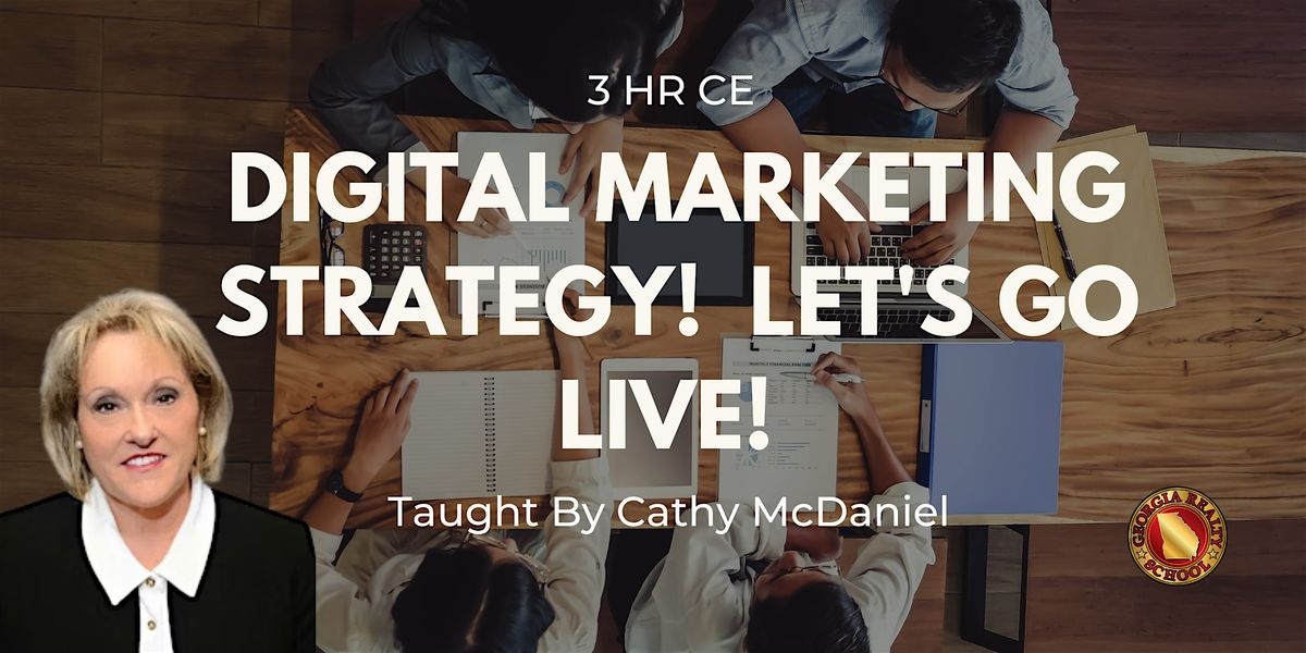 Digital Marketing Strategy!  Let's Go Live! | 3 HR CE, 5 September | Event in Duluth | AllEvents