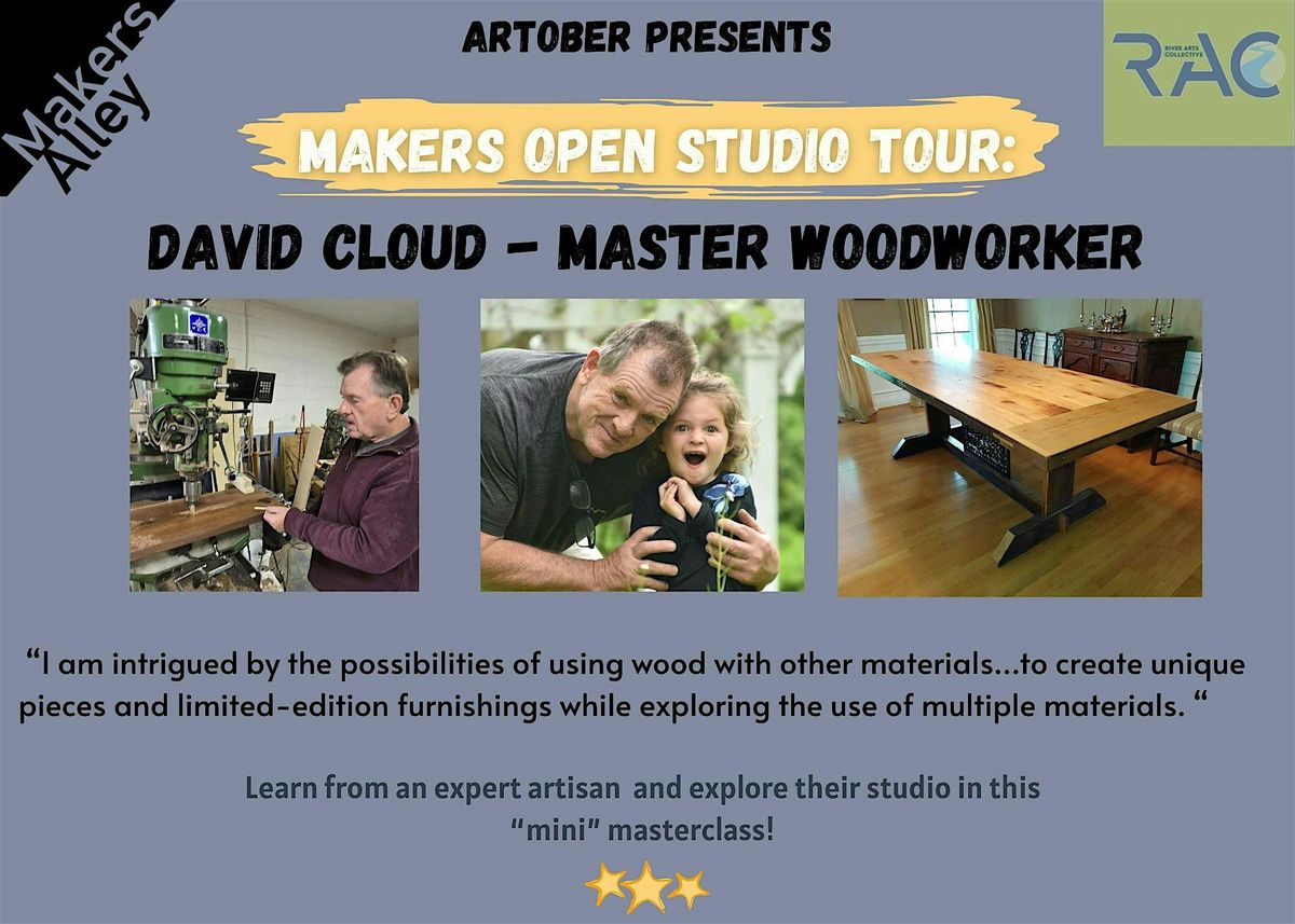 Makers Open Studio Tour: David Cloud, 18 October | Event in Doylestown | AllEvents