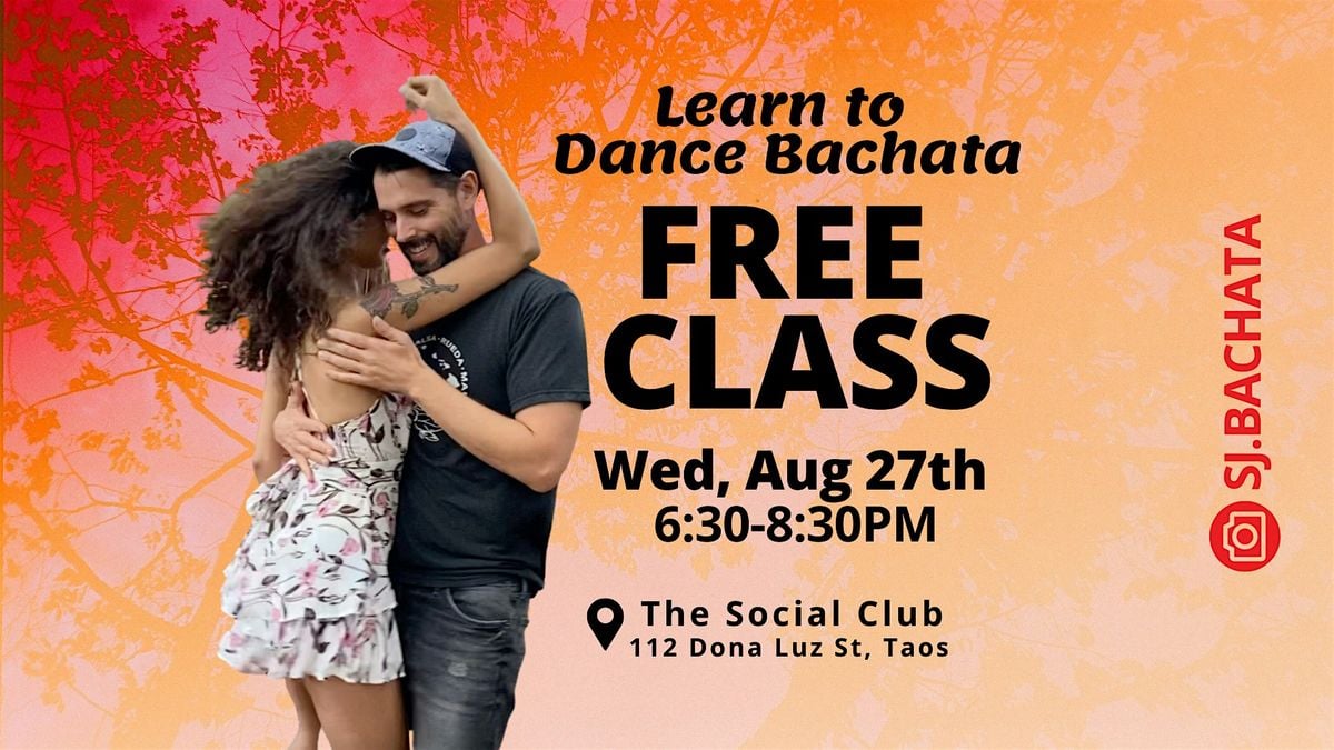 Free Bachata Class, 27 August | Event in Taos | AllEvents