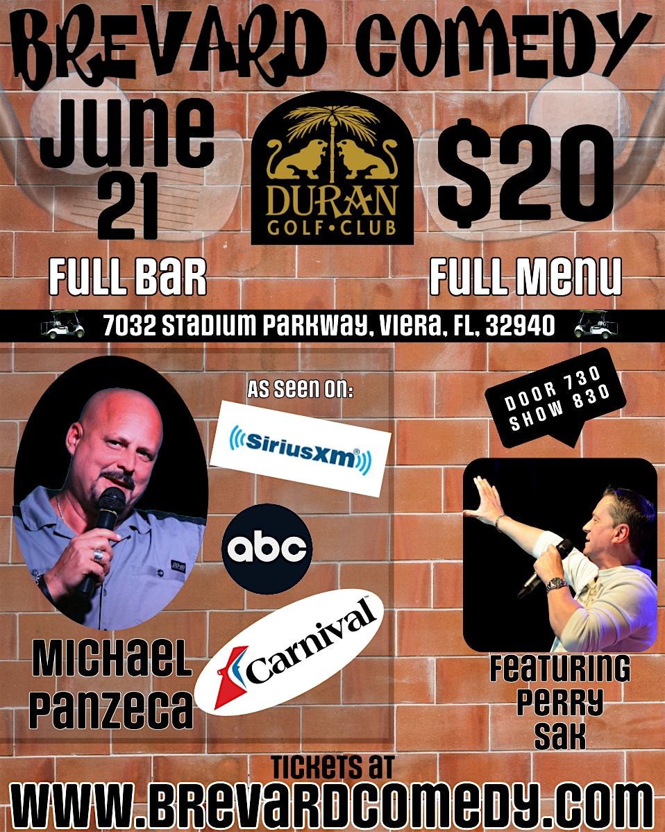 Brevardcomedy at Duran Golf Club, 21 June | Event in Melbourne | AllEvents