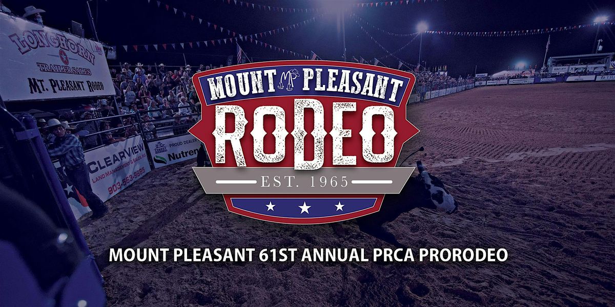 Longhorn Trailer Sales presents: Mount Pleasant PRCA ProRodeo -May 30, 30 May | Event in Mount Pleasant | AllEvents