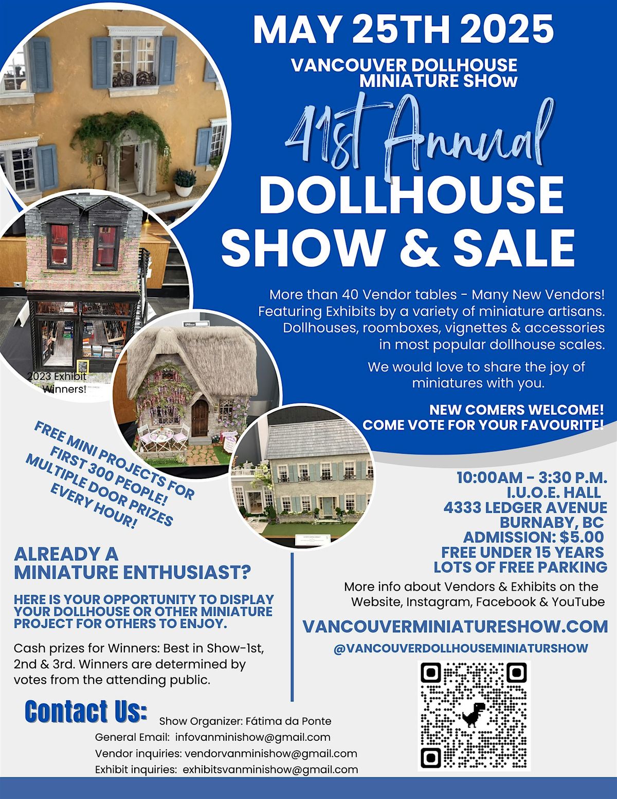 Vancouver Dollhouse Miniature Show & Sale, 25 May | Event in Burnaby | AllEvents
