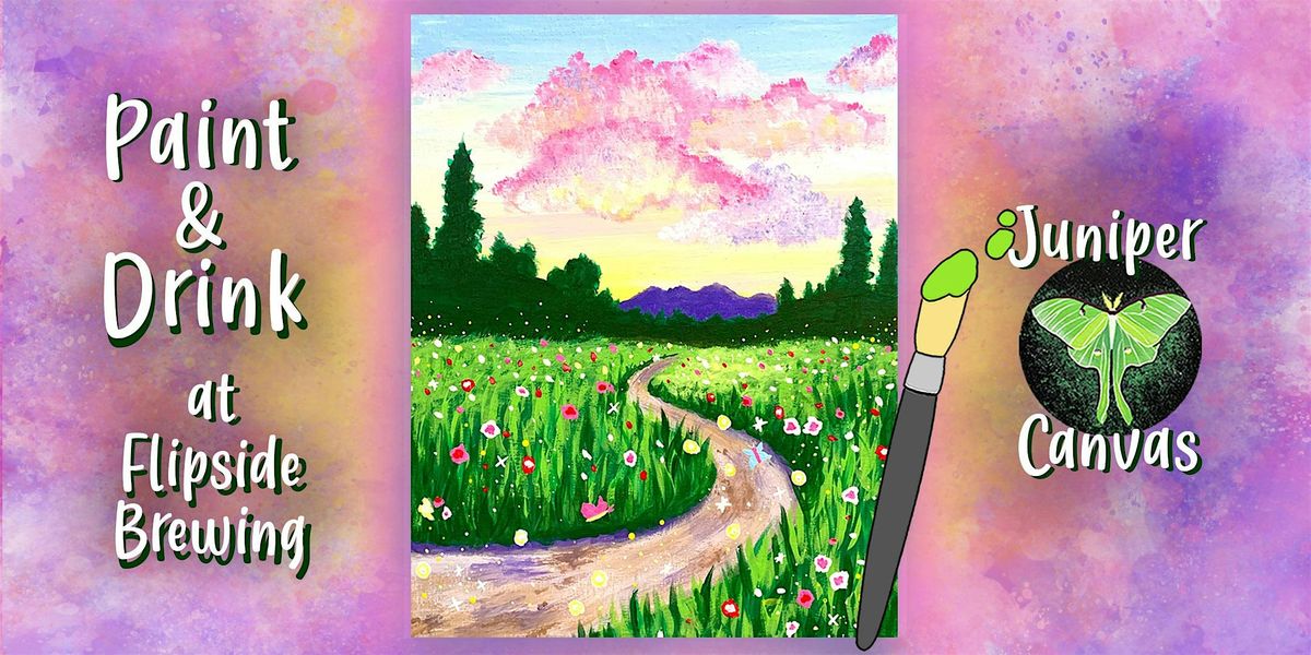 Paint & Drink at Flipside Brewing: Fairy Landscape, 5 February | Event in Tinley Park | AllEvents