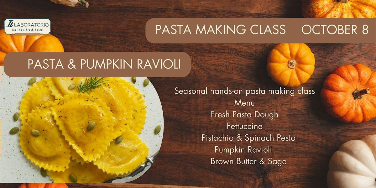 Fresh Pasta Making Class - Learn to Make Fettuccine & Pumpkin Ravioli, 8 October | Event in Durham | AllEvents