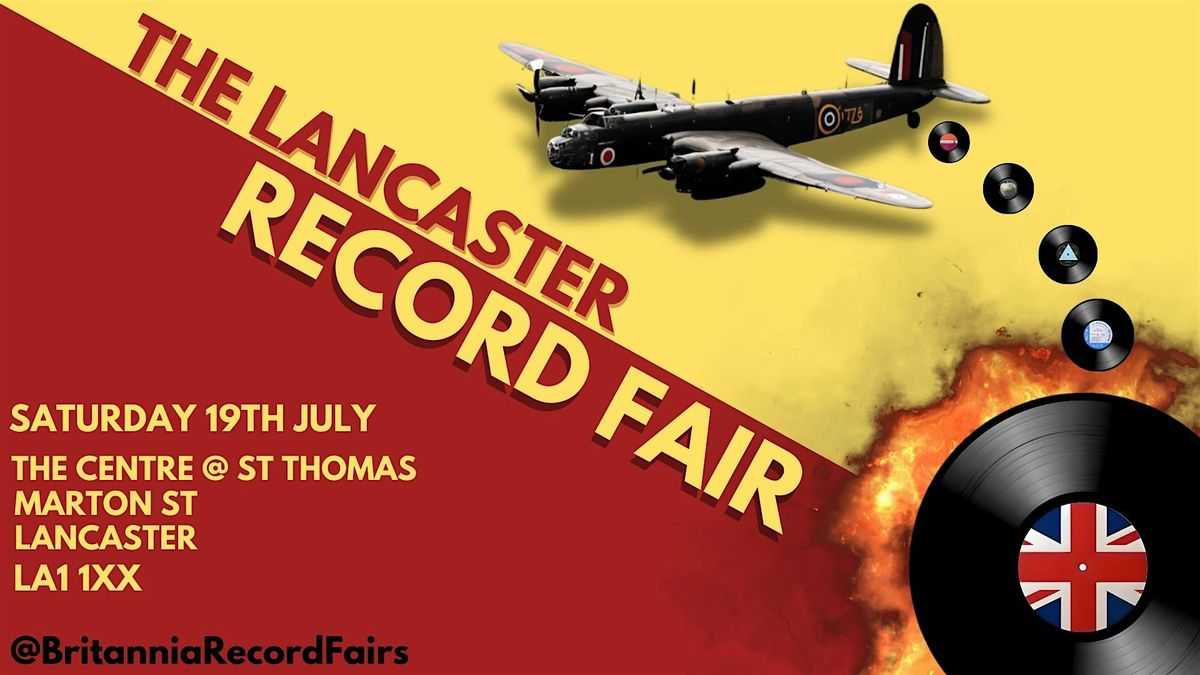The Lancaster Record Fair, 19 July | Event in Lancaster | AllEvents