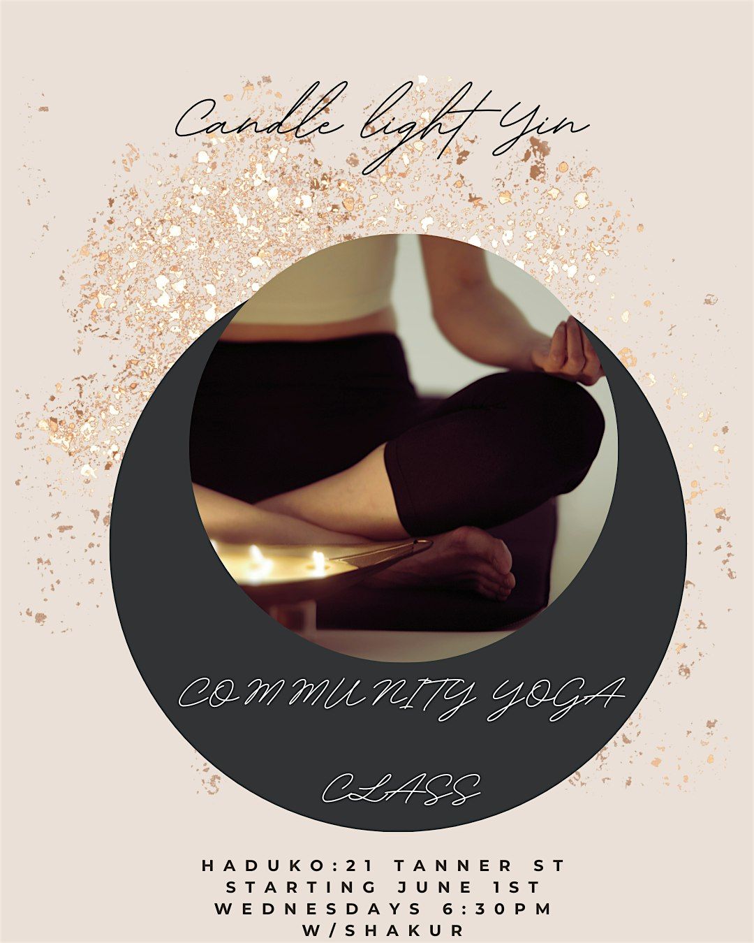 FREE COMMUNITY Candle Light Yin Yoga, 4 June | Event in Haddonfield | AllEvents
