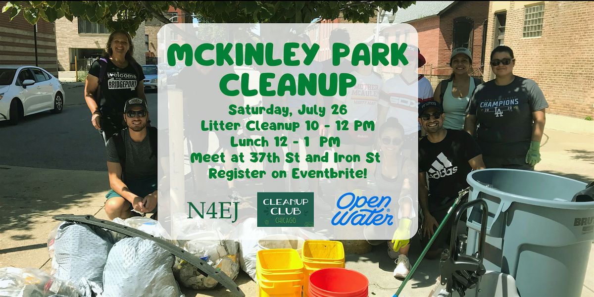 McKinley Park Cleanup with Cleanup Club!, 26 July | Event in Chicago | AllEvents