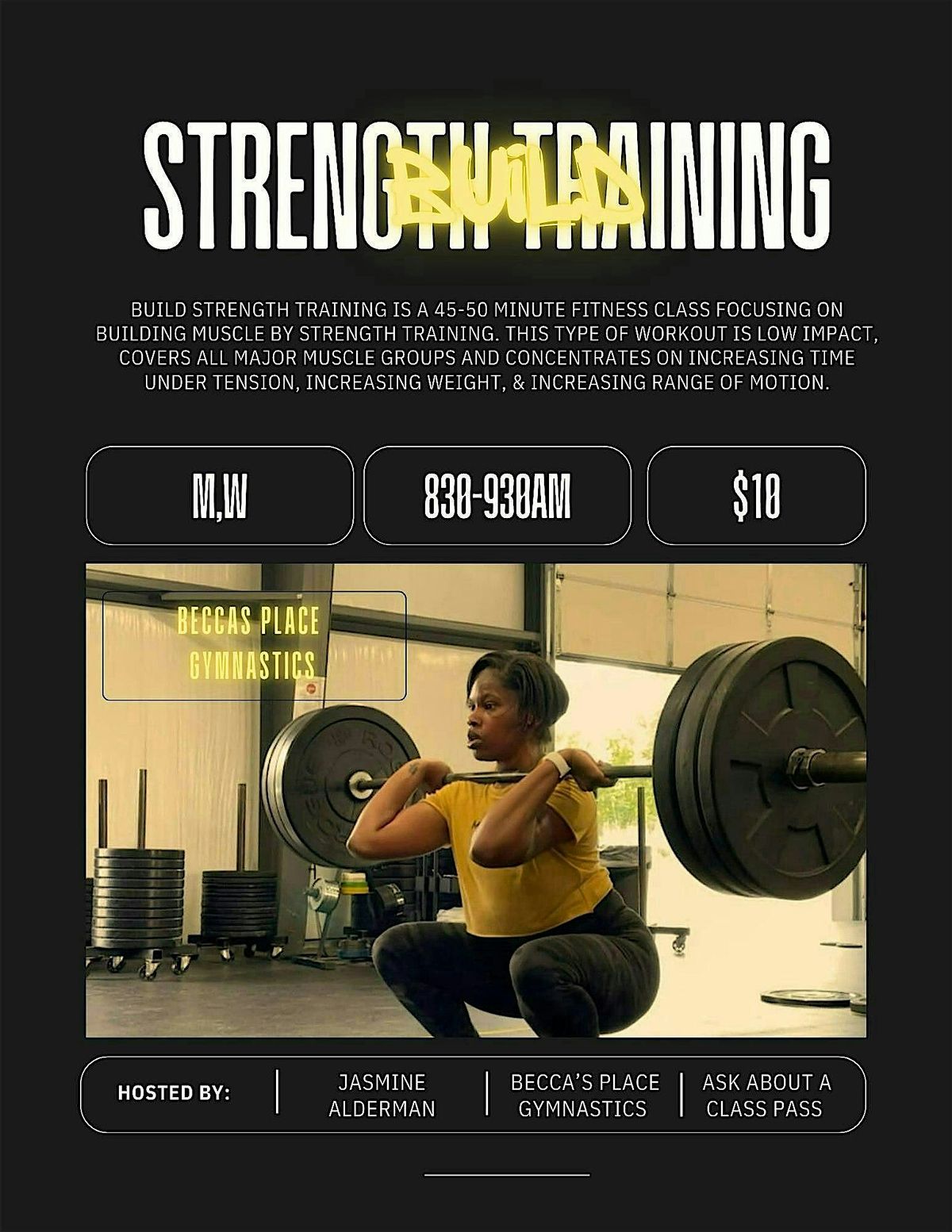 Build. Strength Training | Event in Cecilia | AllEvents