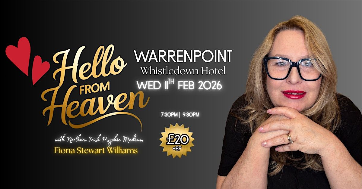 Hello from Heaven - Psychic Night in Warrenpoint, Newry, 11 February | Event in Warrenpoint | AllEvents