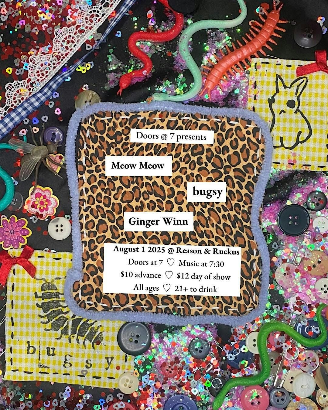 D@7 Presents... Bugsy, Ginger Winn and Meow Meow, 1 August | Event in Poughkeepsie | AllEvents
