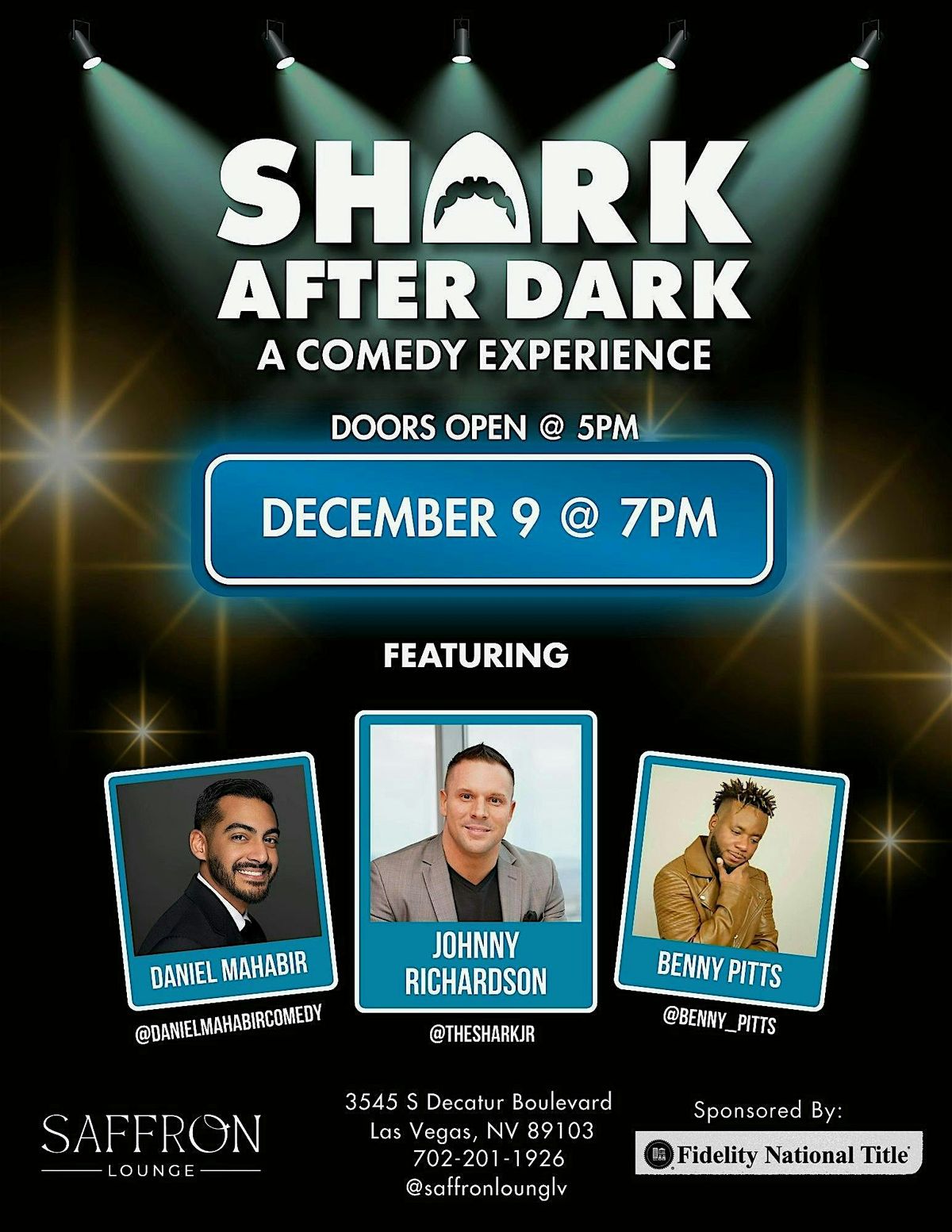 Shark After Dark, 9 December | Event in Las Vegas | AllEvents