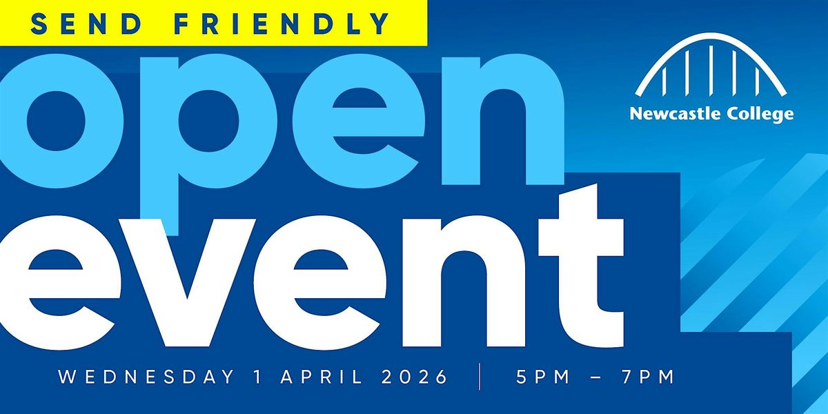 SEND Friendly Open Event, 1 April | Event in Newcastle upon Tyne | AllEvents