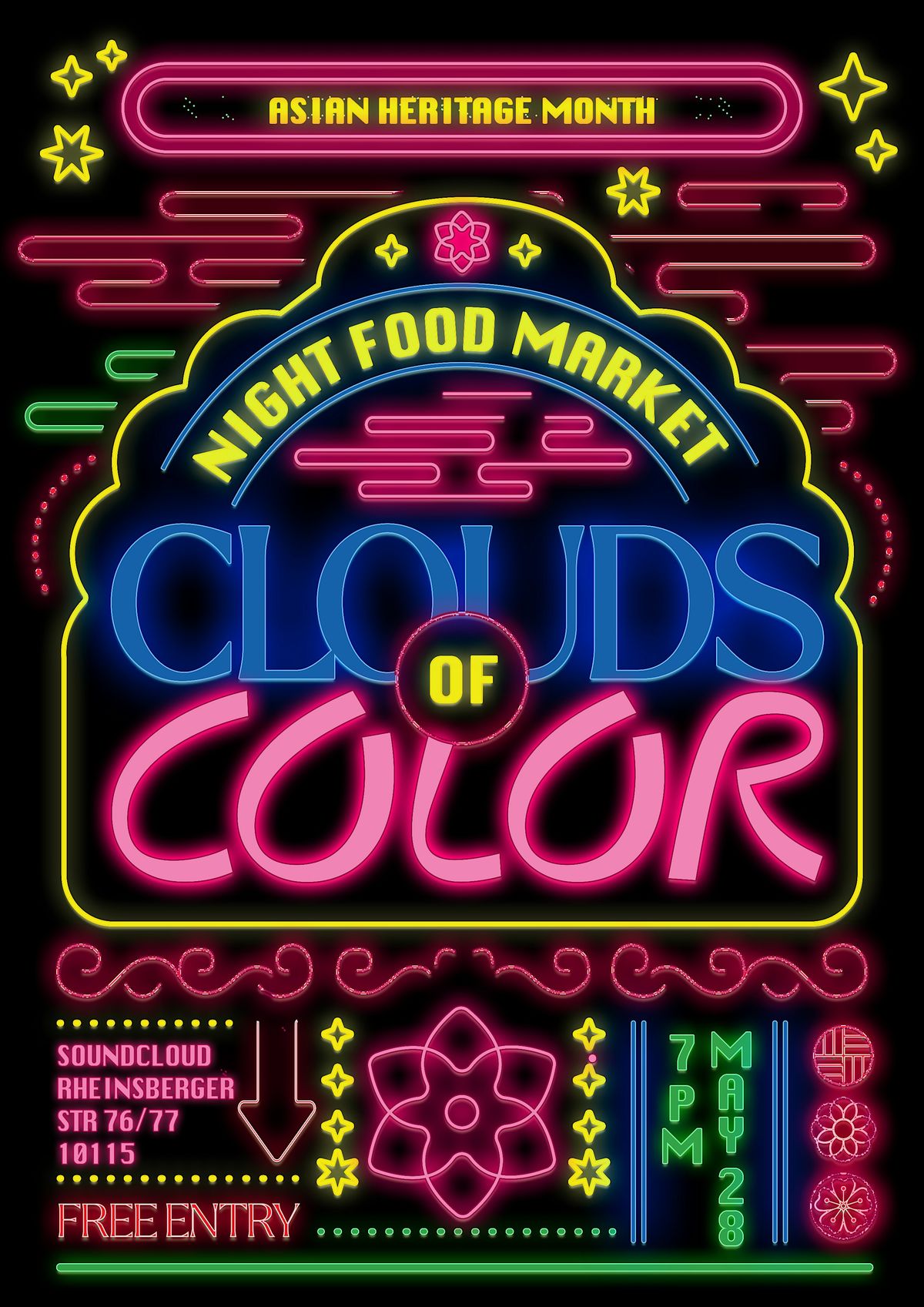 ASIAN NIGHT MARKET hosted by Clouds of Colours @ SoundCloud HQ, 28 May | Event in Berlin | AllEvents