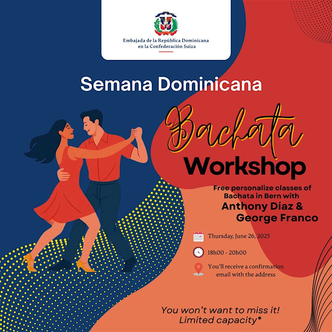SEMANA DOMINICANA - Bachata Workshop in Bern, 26 June | Event in Bern | AllEvents