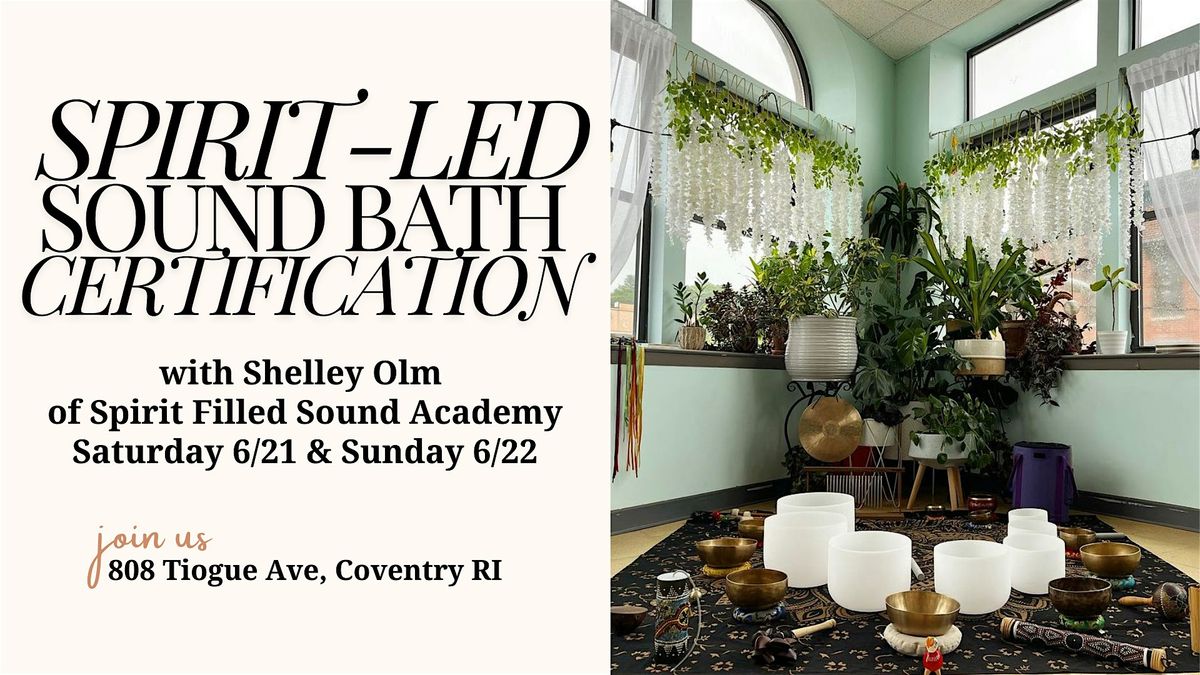 Spirit-Led Sound Bath Certification, 21 June | Event in Coventry | AllEvents